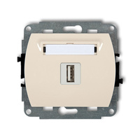 KARLIK TREND 1GUSB-1 Gniazdo pojedyńcze USB A-A 2.0