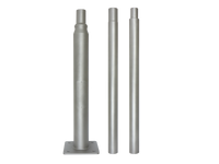 Składany słup oświetleniowy 3m szary PRIME