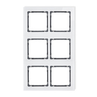 KARLIK DECO 0-11-DRSM-2x3 Ramka modułowa 6 krotna (2 poziom