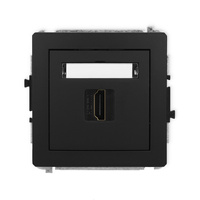 KARLIK DECO 12DHDMI-5 Mechanizm gniazda pojedynczego HDMI 2.1, 8K