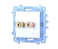 Simon 10 cgl2.01/11 gniazdo głośnikowe pojedyńcze 1- kolumna