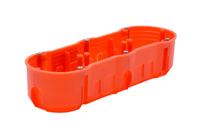 OSPEL PUSZKA PP-F3X60PŁ-P Puszka podtynk potrójna z wkrętami 60 płytka