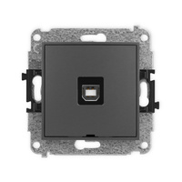 KARLIK MINI 28MGUSBBO-3  Gniazdo pojedyńcze  USB A-B 2.0
