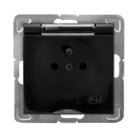 OSPEL IMPRESJA GPH-1YZ/m/33/d Gniazdo bryzgozczelne z uziemieniem IP44