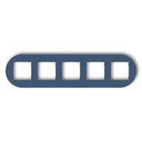 KARLIK MINI 64MRTO-5 Ramka uniwersalna pięciokrotna okrągła z tworzywa