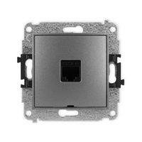 KARLIK MINI 11MGKBO-3 Gniazdo komputerowe pojedyńcze 1xRJ45