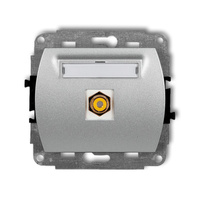 KARLIK TREND 7GRCA-1 Gniazdo pojedyńcze RCA (typu cinch - żółty