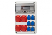 F-ELEKTRO 75100.128 Rozdzielnica LEGATO 16M 16/5, 3x32/5, 6x230V