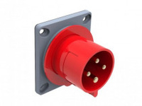 F-ELEKTRO Wtyk siłowy tablicowy odbiornikowy 32A 4p IP44/FE/ F7.0101