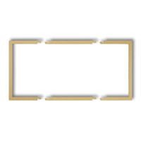 KARLIK prod. uzupełniające 29DRW-2 Ramka wypełniająca podwójna DECO