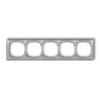 KARLIK DECO 7DRSO-5 Ramka uniwersalna pięciokrotna z tworzywa DECO Soft