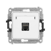 KARLIK MINI 25MGK-9 Gniazdo komputerowe pojedyńcze 1xRJ45