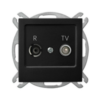 Ospel as GPA-14GP/m/33 Gniazdo RTV przelotowe 14-dB