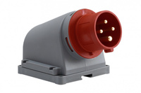 F-ELEKTRO F7.0097  Wtyk siłowy stały odbiornikowy 16A 4p IP44 /FE/