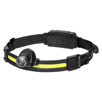 Latarka czołowa LED COB + CREE z akumulatorem 1200 mAh