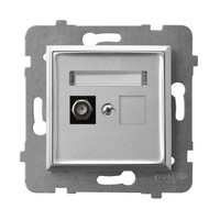 Ospel aria GPA-1UF/m/18 Gniazdo antenowe typu F pojedyncze