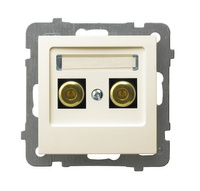 Ospel as GGN-1G/m/27 Gniazdo głośnikowe pojedyncze