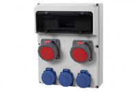 F-ELEKTRO 74187.2 Rozdzielnica FEMO 13M 2x32/5, 3x230V, IP65