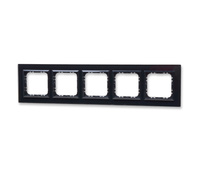 Ospel sonata touch r-5rgc/32/25 ramka pięciokrotna szklana 4mm 5-krotna