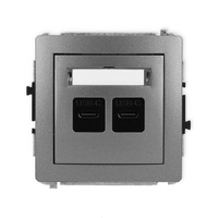 KARLIK DECO 11DCUSB-7 Ładowarka USB podwójna 2xUSB C