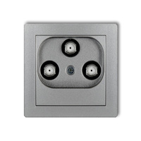 KARLIK DECO 7DGMV  Gniazdo multimedialne 3F DATA (Vectra)