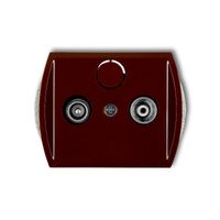 KARLIK TREND 4G9P  Gniazdo abonenckie RTV przelotowego 9dB