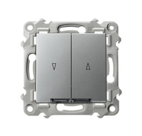 OSPEL SZAFIR ŁP-7ZS/m/18 Łącznik żaluzjowy, zwierny z podświetleniem