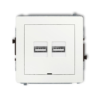 KARLIK DECO DCUSBBO-6 Ładowarka USB podwójna 2xUSB A