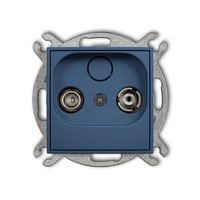 KARLIK MINI 64MG2K Mechanizm gniazda abonenckiego RTV końcowego 2dB