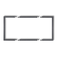 KARLIK prod. uzupełniające 11DRW-2 Ramka wypełniająca podwójna DECO