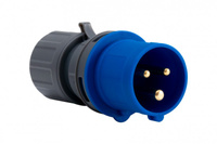 F-ELEKTRO F7.0001  Wtyczka przemysłowa-przenośna 16A 3p 250V IP44/FE/