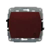 KARLIK TREND 4WP-5L Łącznik zwierny światło podświetlany