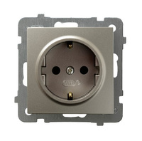 Ospel as GP-1GS/m/45 Gniazdo pojedyncze z uziemieniem schuko