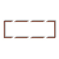 KARLIK prod. uzupełniające 9DRW-3 Ramka wypełniająca potrójna DECO