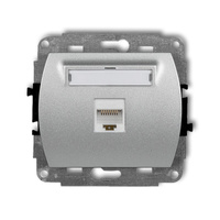 KARLIK TREND 7GK-1 Gniazdo komputerowe pojedyńcze 1xRJ45