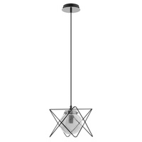 CORRADO 1P, lampa wisząca, E14 max. 40W, chrom