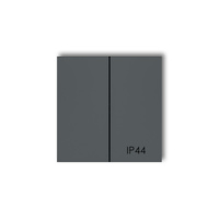 KARLIK produkty  uzupełniające 28MKLH-2 Klawisze podwójne do łączników IP 44 ICON
