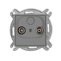 KARLIK MINI 27MG2K Gniazdo abonenckie RTV końcowego 2dB