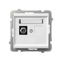 OSPEL SONATA GPA-1RF/m/00 Gniazdo antenowe typu F pojedyncze