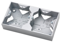 OSPEL IMPRESJA PNP-2Y/18 Puszka instalacyjna podwójna biały