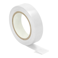 Taśma izolacyjna biała, uniepalniona, szerokość 15mm, grubość 0,13mm, długość 10m