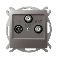 OSPEL IMPRESJA GPA-Y2S/m/23 Gniazdo RTV-SAT z dwoma wyjściami SAT