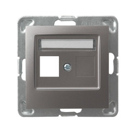 Ospel impresja GPK-1Y/p/23 Obudowa gniazda typu Keystone prosta