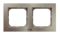 Ospel as RH-2G/45 Ramka podwójna do łączników IP-44
