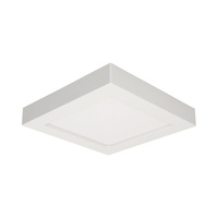 LETI LED 18W, oprawa downlight, natynkowa, kwadratowa, 1600lm, 4000K, biała, wbudowany zasilacz LED