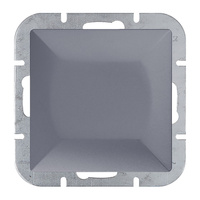 Przycisk dzwonek p/t Pearl, 10A, 250V, WP-6/7P, antracyt