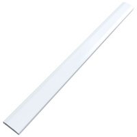 Aluminiowa maskownica kabli z systemem click-lock dł. 110 cm, biała