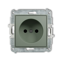 KARLIK ICON 61IGP-1p Mechanizm gniazda pojedynczego bez uziemienia 2P (przesłony torów prądowych)