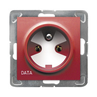 OSPEL IMPRESJA GP-1YZK/m/00 Gniazdo z uziemieniem DATA z kluczem 