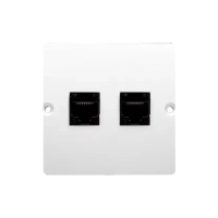 Kontakt-Simon Basic Gniazdo RJ45 pojedyncze kat. 5e BMTF2.02/11 Biały